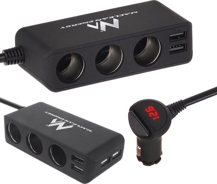 Image du produit Maclean MCE117 chargeur de périphérique mobile Black Auto