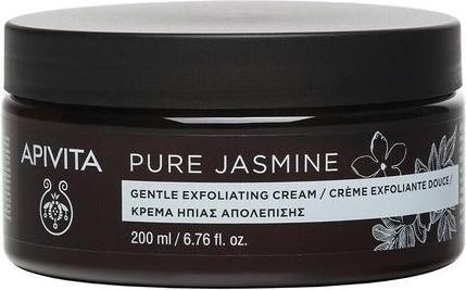 Actual product image Apivita Pure Jasmine Gentle Exfoliating Cream Smoothness and Elasticity 200ml (Body cream, 200 ml)