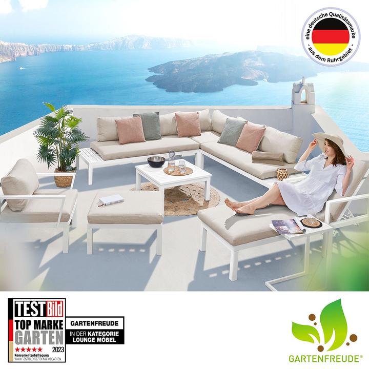 Actual product image Gartenfreude Aluminium armchair Ambience