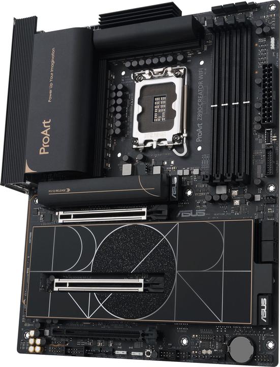 Actual product image ASUS MB PROART Z890-CREATOR WIFI (Intel,LGA1851,DDR5,ATX) (LGA 1851, Intel Z890, ATX)