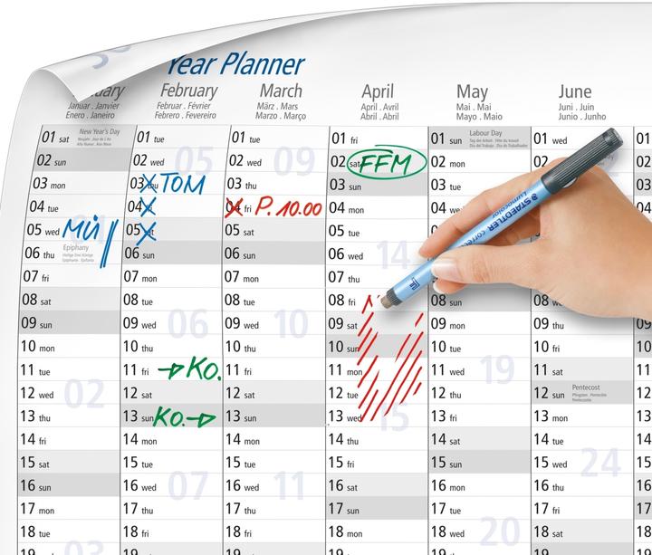 Valori nutrizionali e ingredienti Staedtler Lumocolor (A3, Nessuna rilegatura, Tedesco)