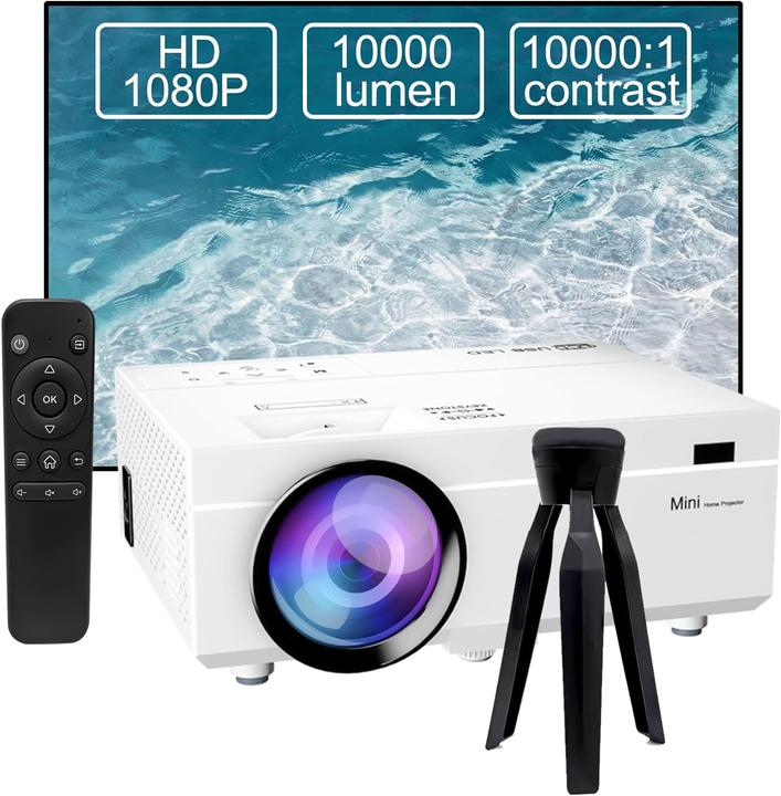 Actual product image Ysametp Mini projector (Full HD, 7500 lm)