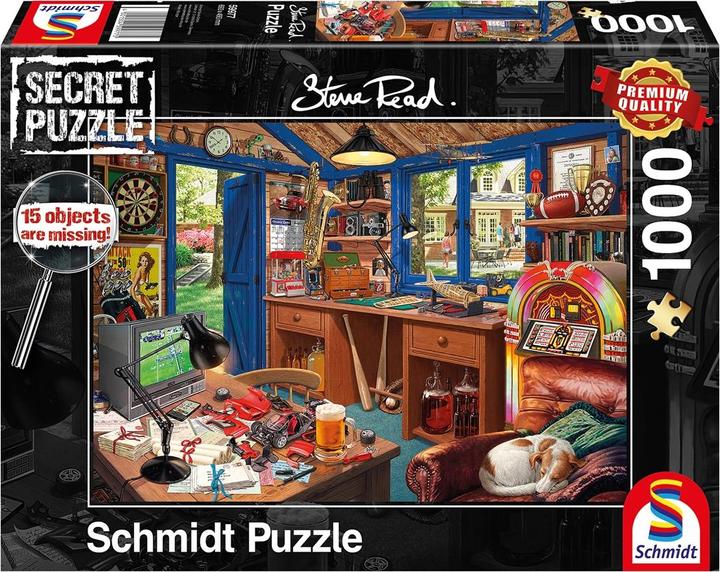 Produktbild Schmidt Spiele Secret Puzzle Vaters Werkstatt (1000 Teile)
