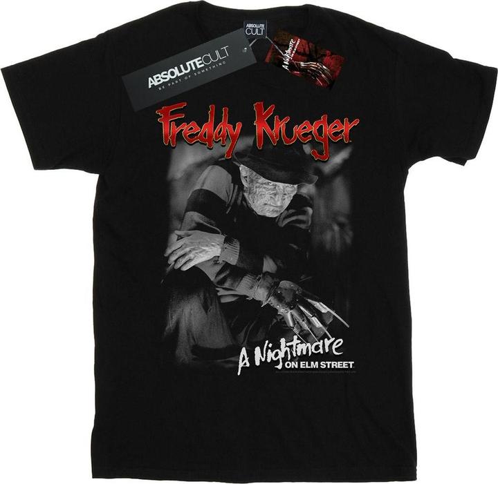 Absolute Cult Freddy Black And White Photo TShirt (L)