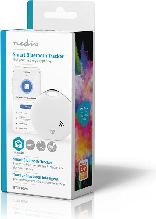 Produktbild Nedis SmartLife Bluetooth Tracker - White (Android, iOS)