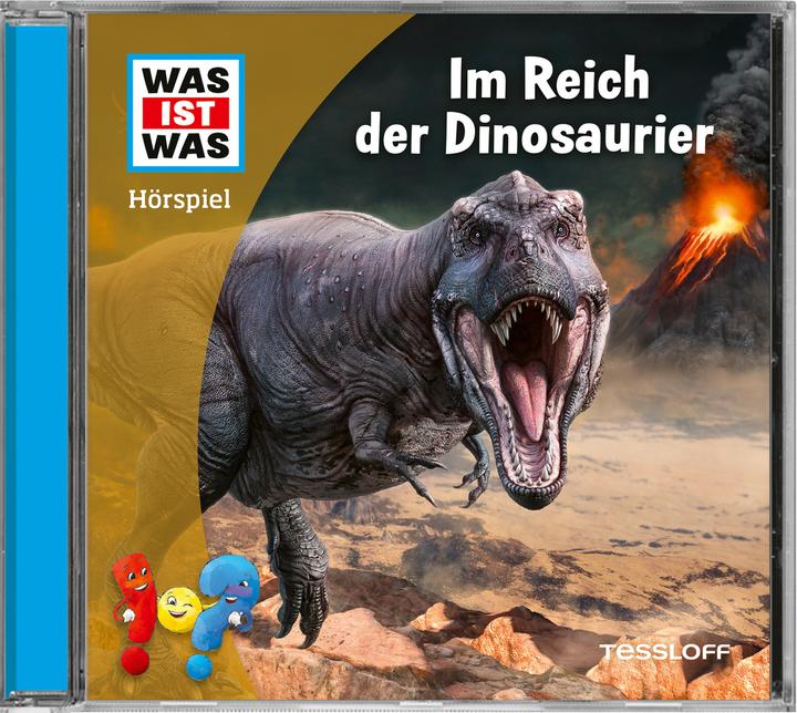 Actual product image Was ist Was - In the realm of the dinosaurs (Christian Hagitte, Yesim Meisheit, Tessloff Verlag Ragnar Tessloff GmbH & Co.KG, Björn Bonn, Simon Bertling, German)