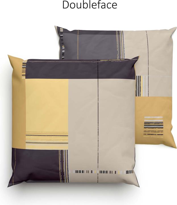 Produktbild Lotus Bettwaren Bettwäsche Satin Kirima gelb (Kopfkissenbezug, 65 x 65 cm)