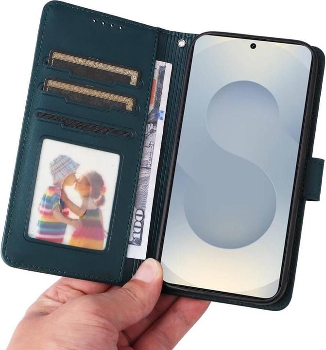 Actual product image Cover-Discount Galaxy S25 Edge - Teilbare Brieftasche 2-in-1 Handyhülle (Samsung Galaxy S25 Edge)