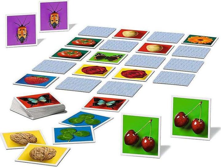 Actual product image Ravensburger Classic Memory (German, French, Portuguese, Italian, Swedish, Norwegian, Polish, Danish, Dutch, Japanese, Spanish)
