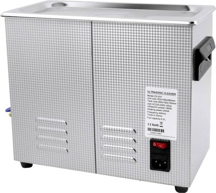 Actual product image Toolcraft USC-650 Ultraschallreiniger Schmuck, Werkstatt, Bürobedarf 180 W 6.5 l (40 kHz, 6500 ml)