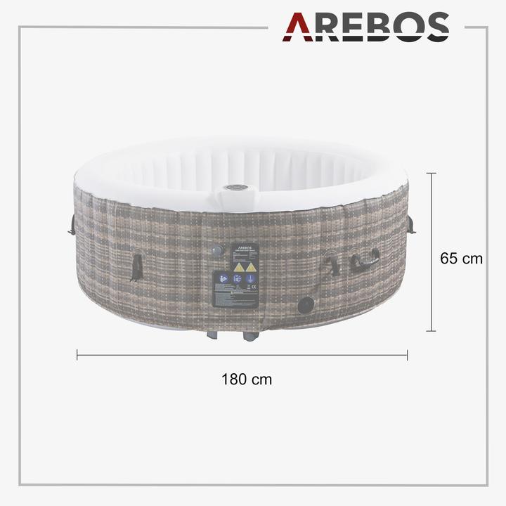Image du produit Arebos Jacuzzi gonflable (4 pers.)