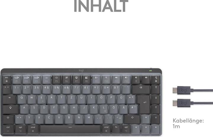 Actual product image Logitech MX Mechanical Mini for Mac (CH, Wireless)