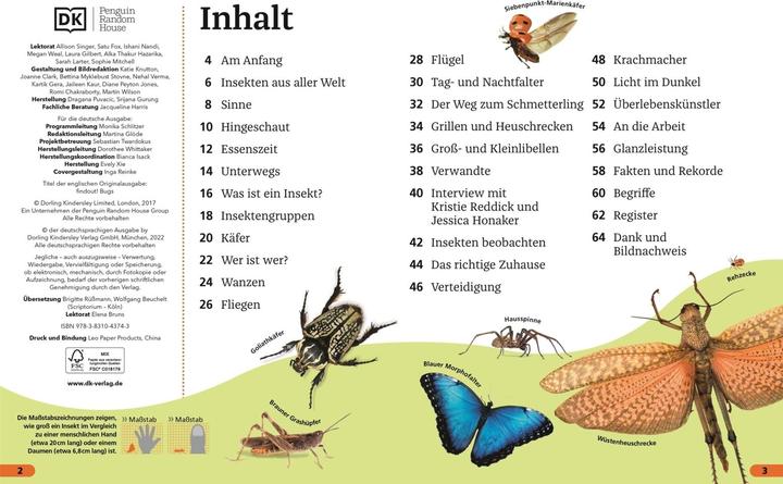 Produktbild Superchecker! Insekten (Deutsch, Andrea Mills, Wolfgang Beuchelt, Brigitte Rüssmann, 2022)