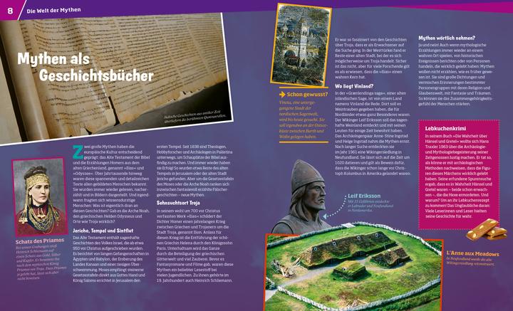 Actual product image Tessloff WAS IST WAS Band 146 Mythologie. Göttinnen, Helden und magische Wesen (German, Dr Andrea Schaller, 2023)