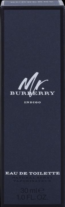 Actual product image Burberry Mr. Indigo Eau de Toilette 30ml (Eau de toilette, 30 ml)