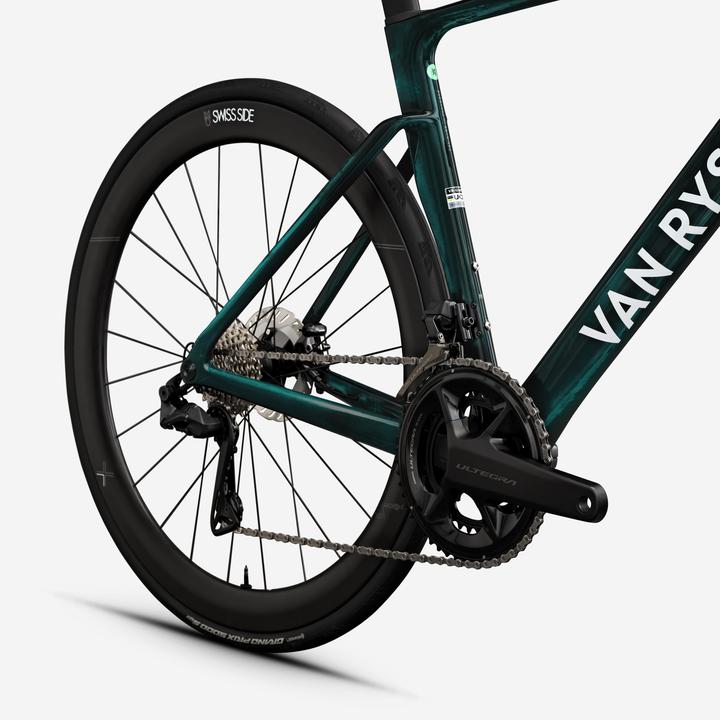 Van rysel Road bike RCR Pro Shimano Ultegra DI2 Powermeter green
