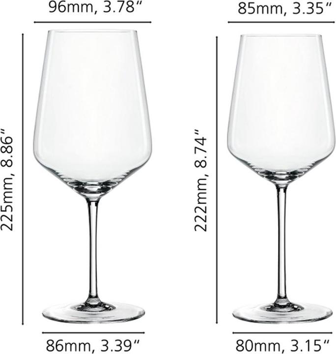 Produktbild Spiegelau Rot- und Weissweingläser Style (63 cl, 12 Gläser, Weingläser Set)