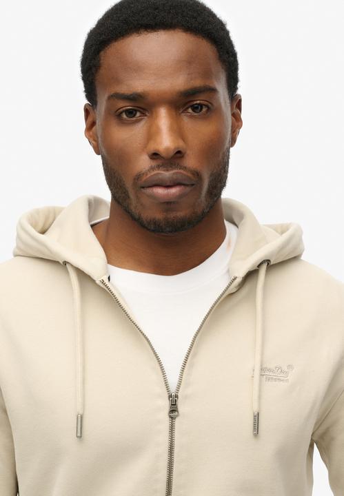 Actual product image Superdry Sweatjacke Casual Figurbetont Essential Logo Zip Hoodie (L)