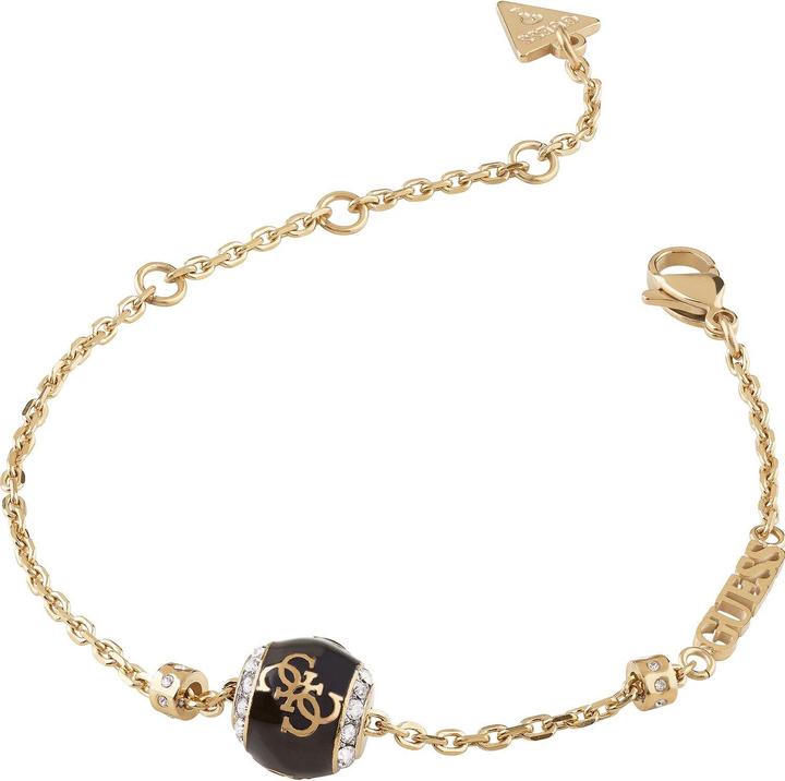 Image du produit Guess Bracelet moderne en or plaqué 4G Loop JUBB02282JWYGBK - Dimensions : 14.5 - 18.5 cm - S (14.60 cm, Acier inoxydable)