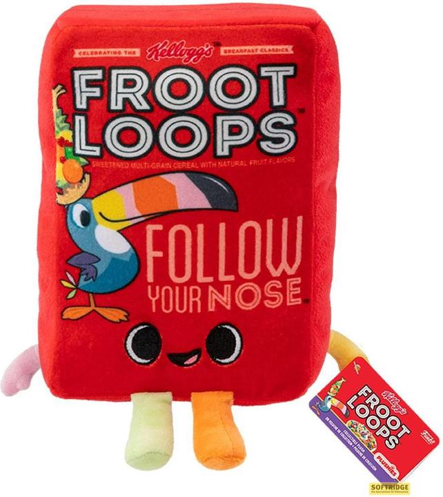 Actual product image Funko Peluche - Fruit Loops Cereal Box 18 cm