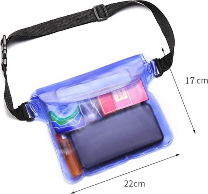 Produktbild Cover-Discount Wasserdichte Tasche Dry Bag für Handy und Kleinwaren orange (0.30 l)
