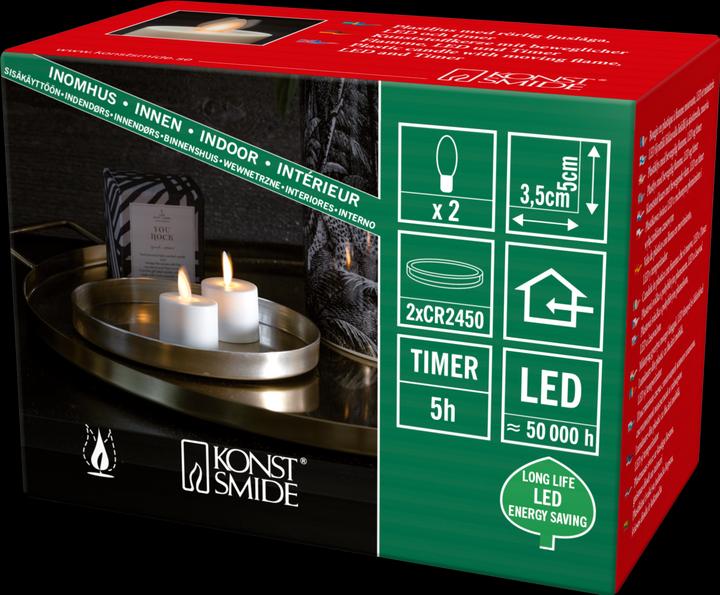 Produktbild Konstsmide Kerzen-Set (2 x)