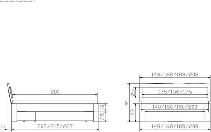 Produktbild Hasena Grazia (180 x 200 cm)