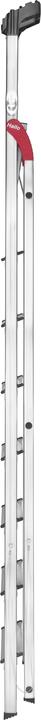 Produktbild Hailo L60 StandardLine, Alu-Sicherheits-Stehleiter, 8 Stufen (Gerüst, 233 cm)