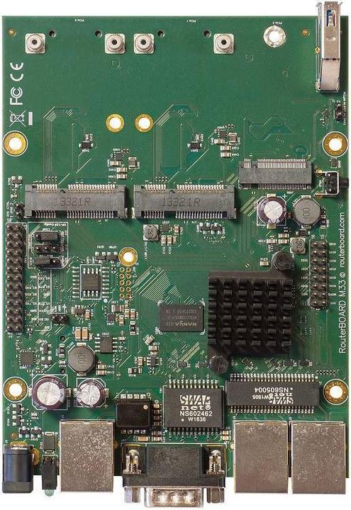 MikroTik RBM33G Built-in Ethernet Port Black