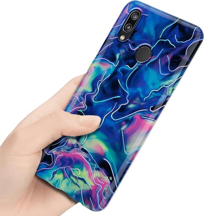 Immagine prodotto Cadorabo IMD TPU Colourful Marble Cover (Huawei P20 Lite)