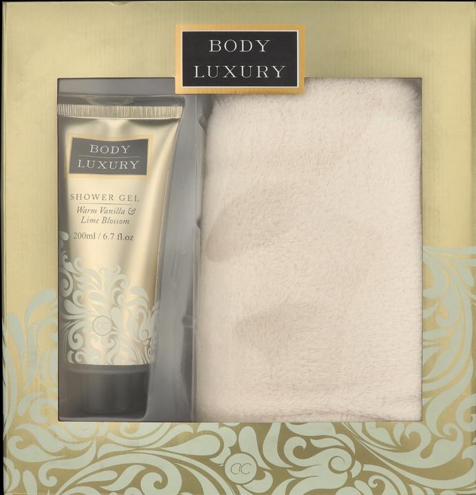 Immagine prodotto Accentra Corpo Accappatoio di lusso + Gel doccia 200 ml OS (Set per la cura del corpo)