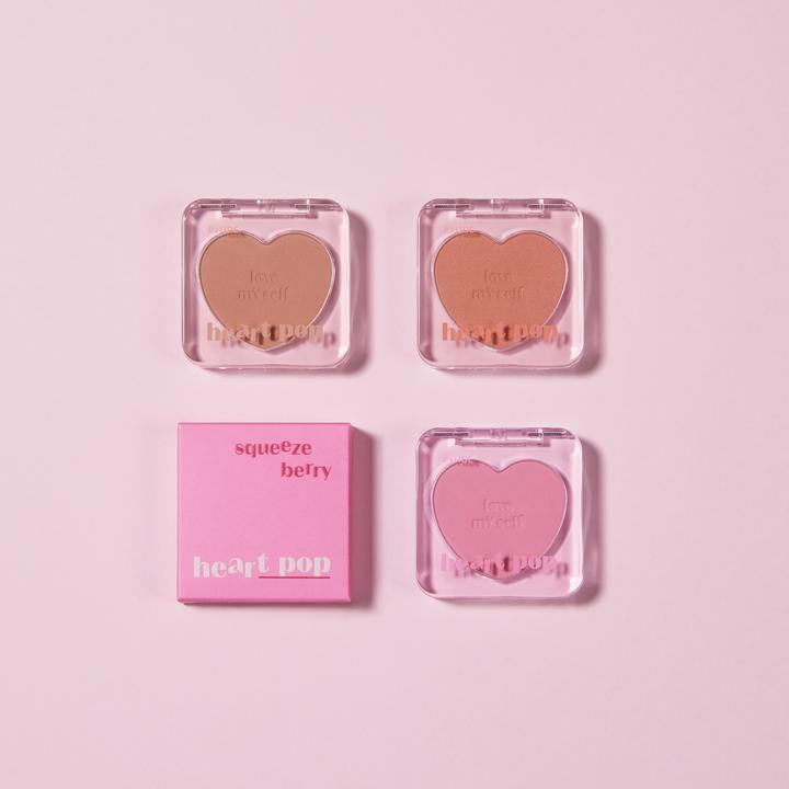 Image du produit Etude House Heart Pop Blusher (Squeeze Berry)