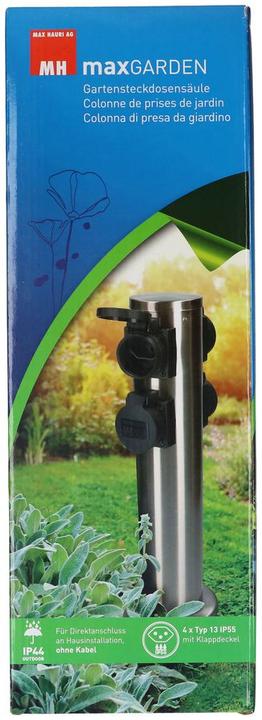 Immagine prodotto Max Hauri Colonna per prese da giardino maxGARDEN (4 x, Tipo 13)