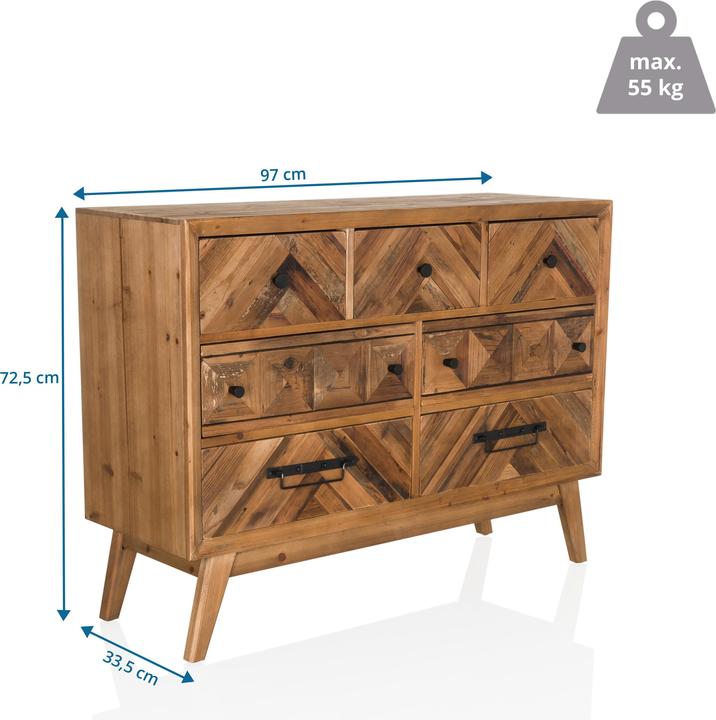 Produktbild hjh LIVING Santjago Wood XL