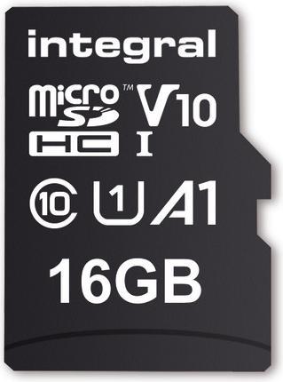 HIGHSPEED MICROSDHC/XC V10 UHS-I 16GB (16 GB, microSDHC, U1, UHS-I)