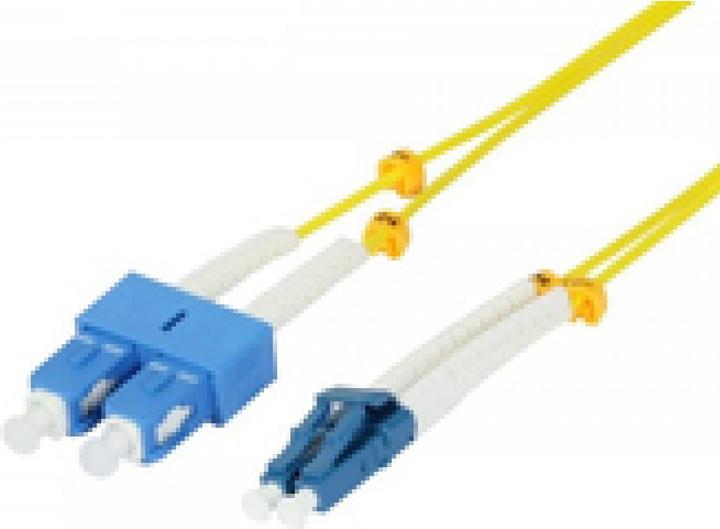 Produktbild Synergy 21 Kabel LWL-Patch 10,0m LC-SC, 9/125um,OS2, AD=2mm, flexible Knickschutztülle *Synergy21* (CAT7, 10 m)