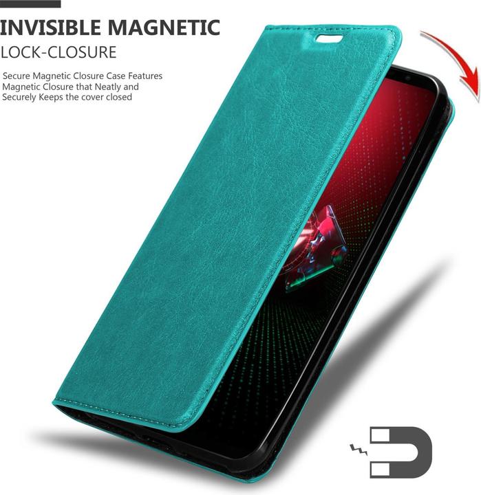 Image du produit Cadorabo Book Invis. Étui magnétique (Asus ROG Phone 5)