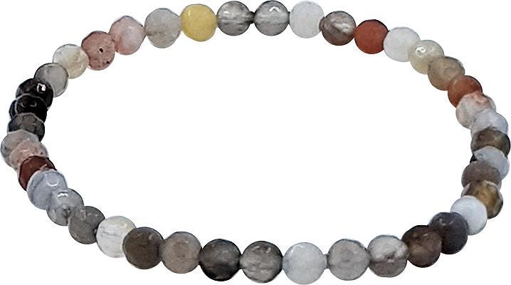 Immagine prodotto Leyda Bracciale di agata del Botswana (Pietra colorata)