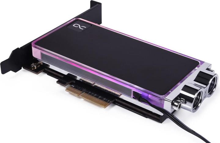Actual product image Alphacool Alpha Core M.2 NVMe PCIe 4.0 liquid cool 1022576