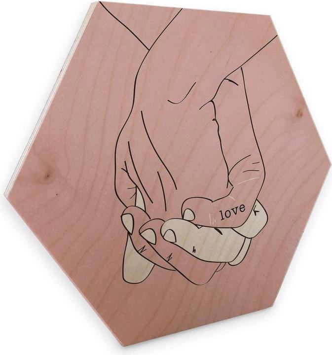 Actual product image Trenddeko Hand in hand (25 x 22 cm)