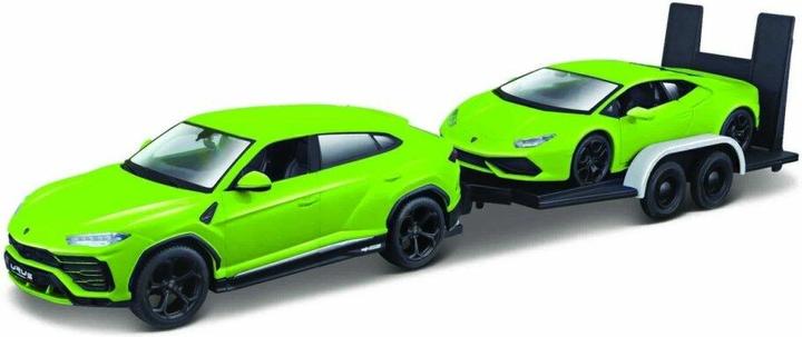 Actual product image Maisto Lamborghini Urus and Lamborghini Huracan Coupé