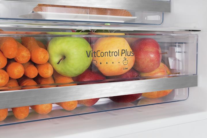 Actual product image Amica Fridge-freezer combination KGC 15495 S WxHxD 54.5 x 180 x 59 cm Fridge compartment 180 l (250 l)