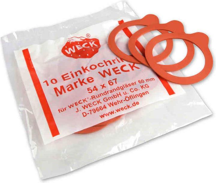 Actual product image Weck Rubber Rings (10 pcs., 0.23 l)