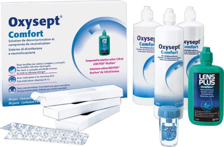 Image du produit Oxysept Comfort Lösung + LPOP (Système au peroxyde, 900 ml)