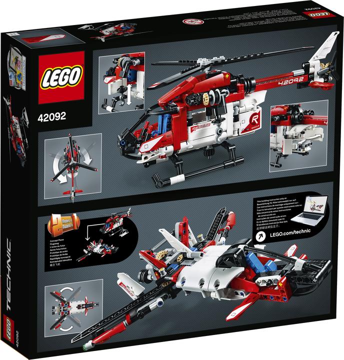 Actual product image LEGO Rescue helicopter (42092, LEGO Technic)