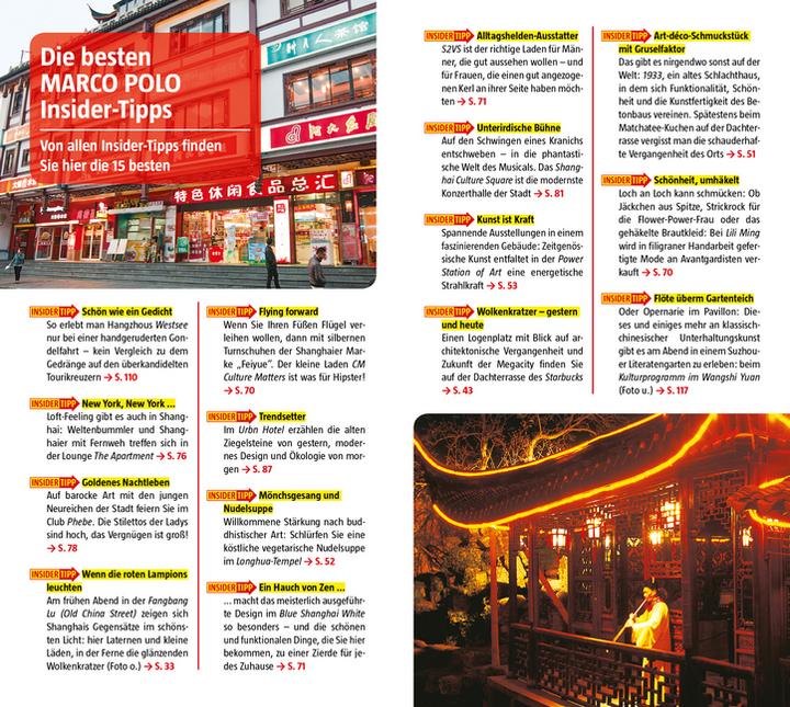 Produktbild Marc O'Polo Shanghai, Hangzhou, Sozhou (Deutsch, Hans Wilm Schütte, Sabine Meyer-Zenk, 2018)