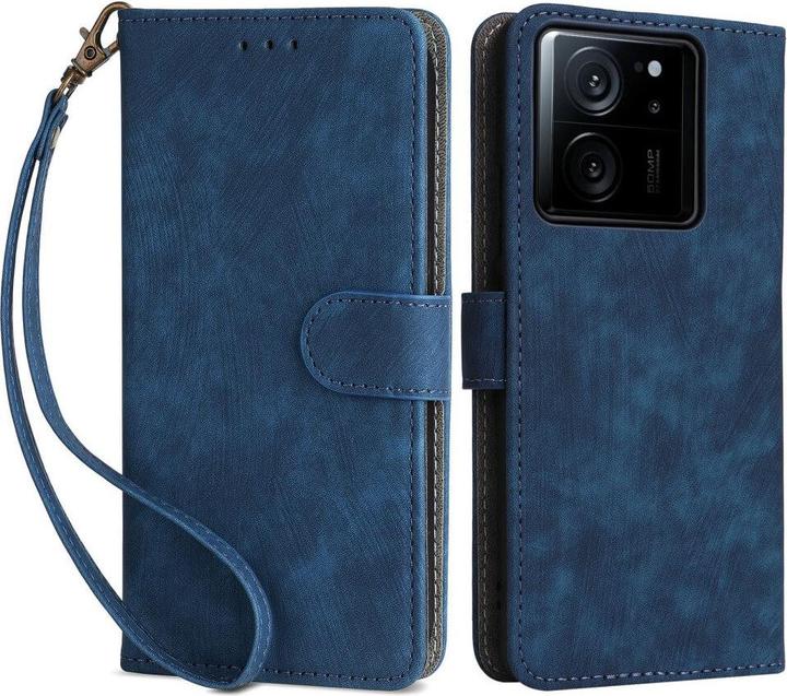 Produktbild Cover-Discount Xiaomi 13T / 13T Pro - Etui mit RFID Blocker dunkelblau (Xiaomi 13T)