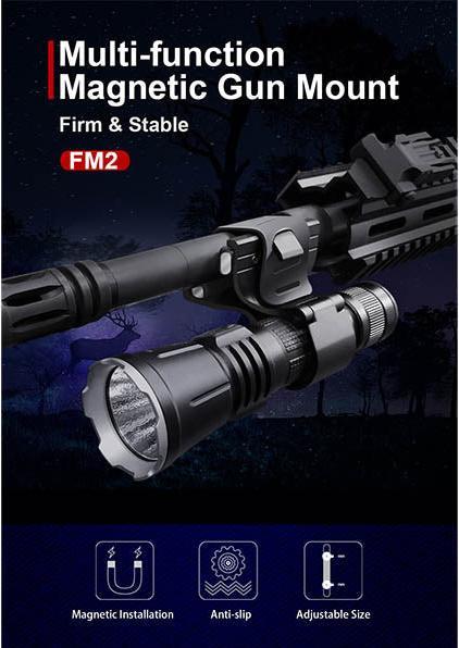 Actual product image Klarus FM2 gun mount for all lamps with a diameter of 23-27.5mm