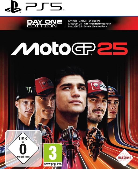 Immagine prodotto Milestone MotoGP 25 Day One Edition (PS5) (PS5, DE)