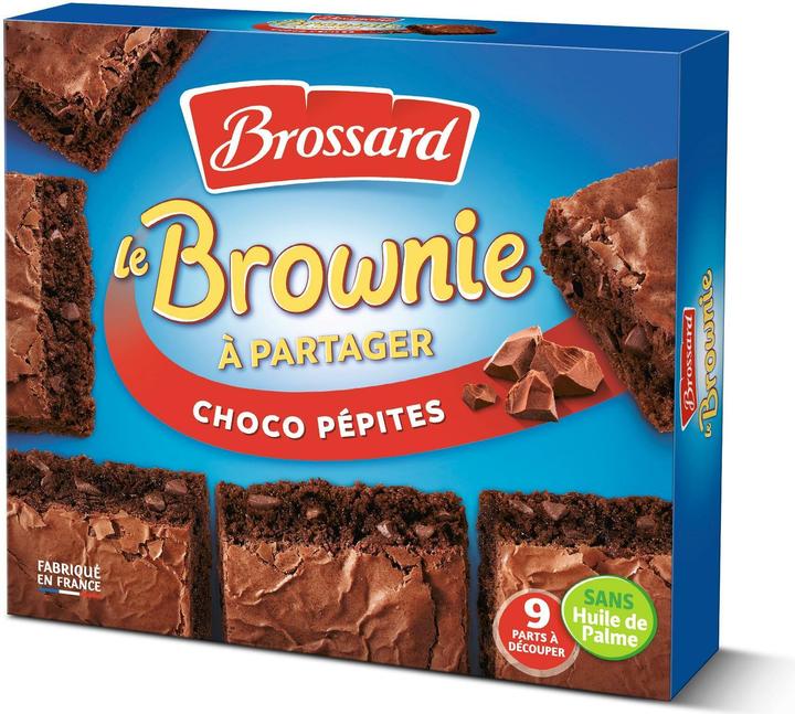 Actual product image Brossard Brownie chocolate chips 285 g (1 pcs., 349 g)